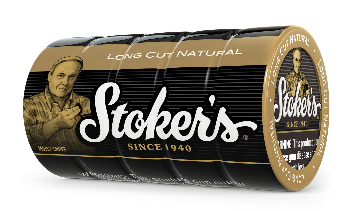 Stoker's® Moist Snuff Long Cut Natural