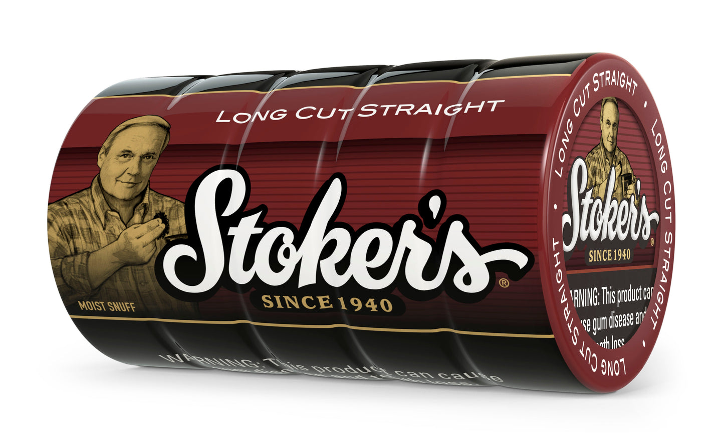 Stoker's® Moist Snuff Long Cut Straight