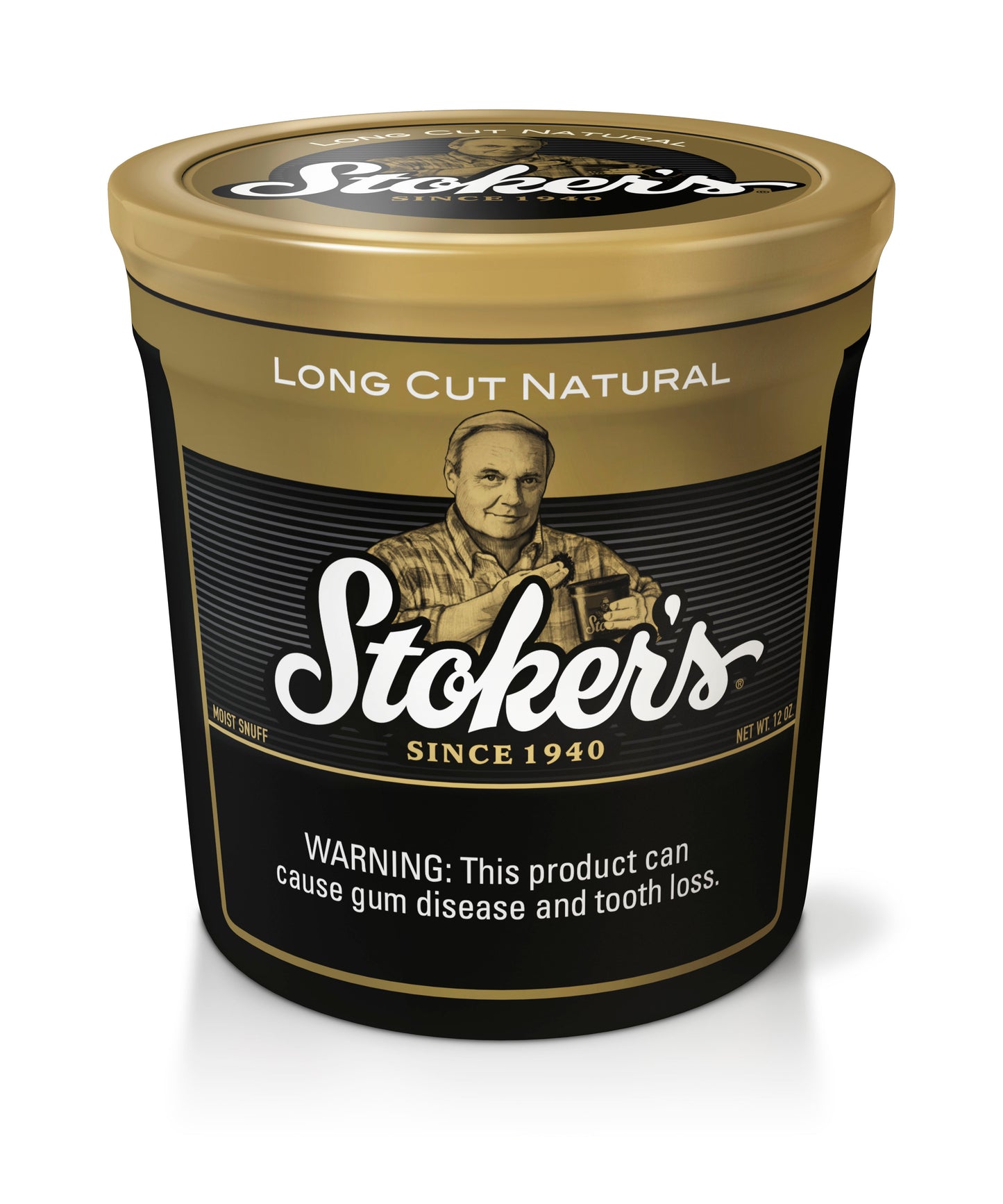 Stoker's® Moist Snuff Long Cut Natural