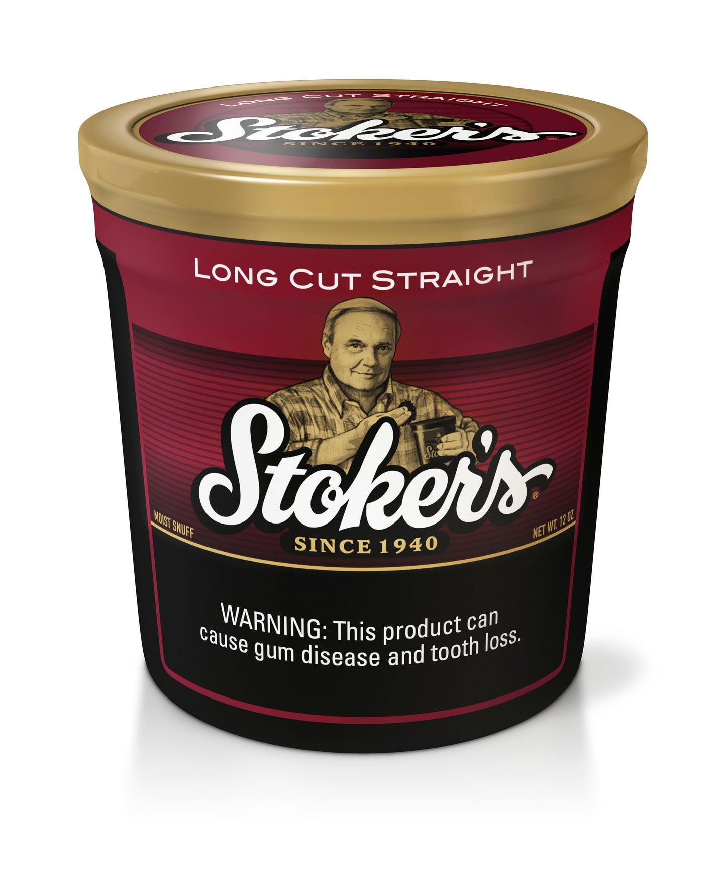 Stoker's® Moist Snuff Long Cut Straight