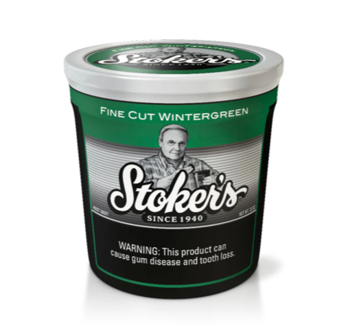 Stoker's® Moist Snuff Fine Cut Wintergreen