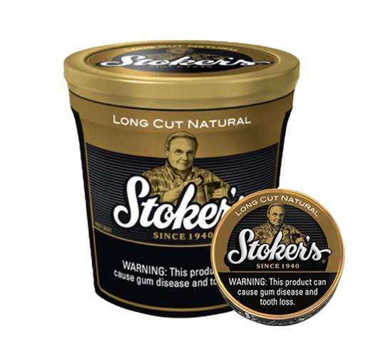 Stoker's® Moist Snuff Long Cut Natural